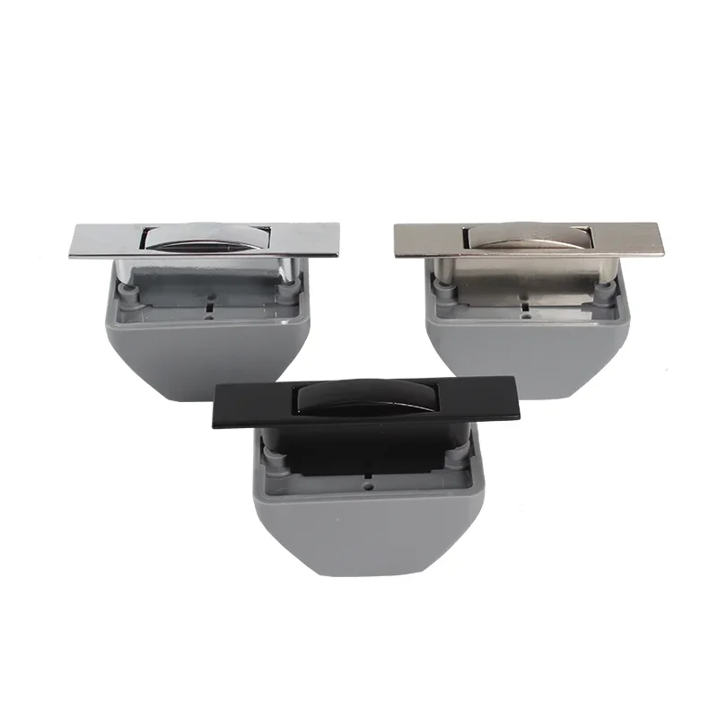 10-Pack Keyless Push Lock - Durable Cabinet Door/Drawer Latch for RV/Camper/Caravan