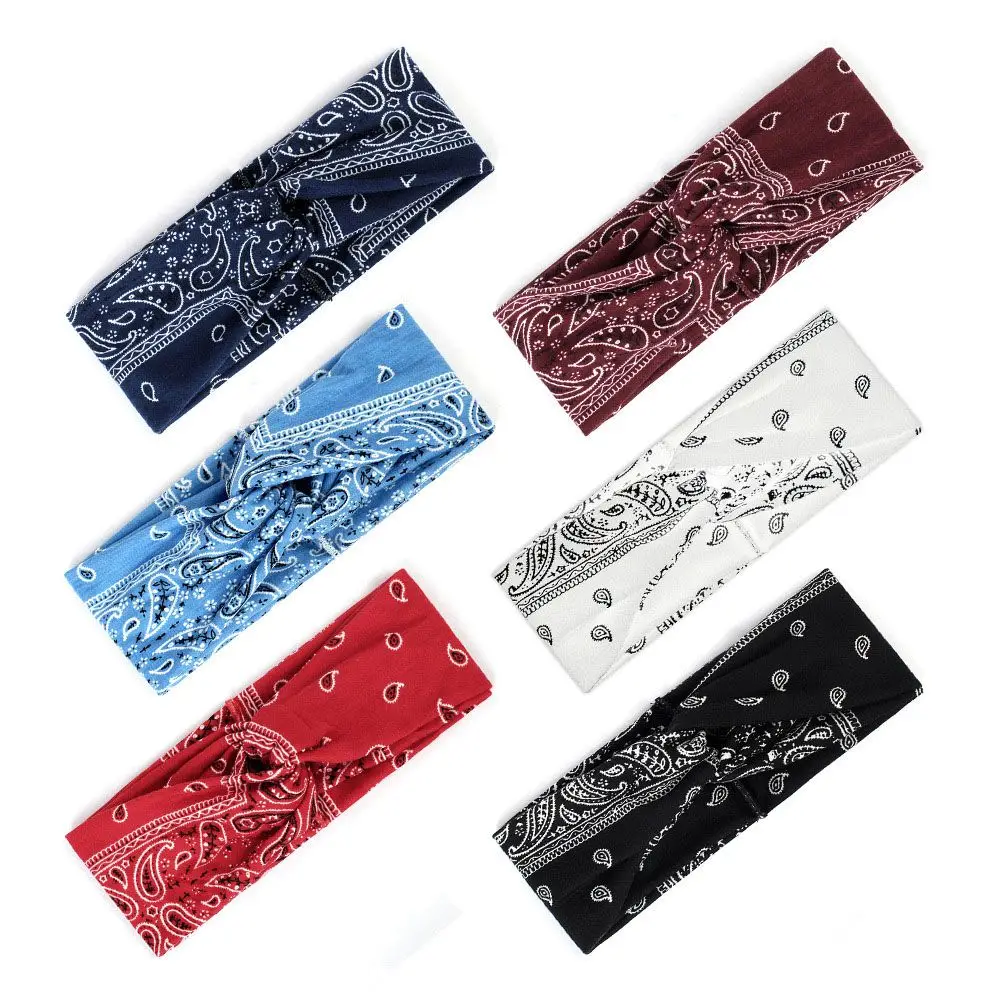 Sweet Fashion Girls Women Hair Accessories Cross Hairband Headband Bandanas Turban