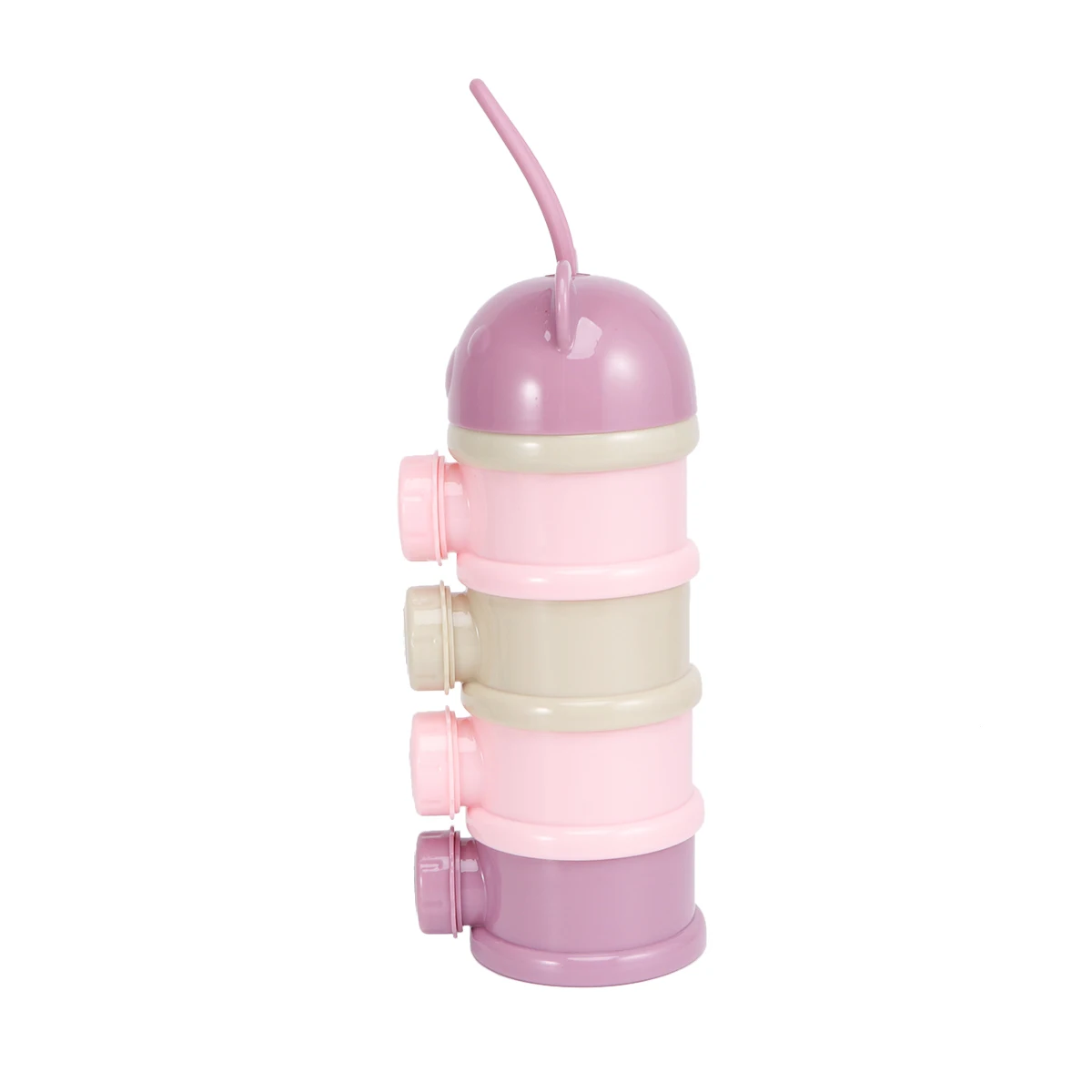 

Milk Powder Box 4 Layers Baby Formula Storage Container Travel Snack Cups Food Grade PP Material Portable Feeding Tool