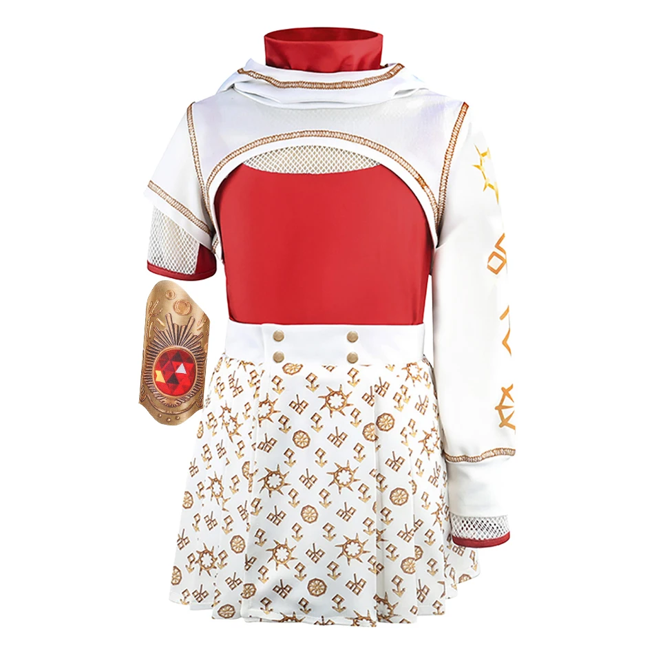 

3 Pcs Sets Girl Long Sleeve Suit Kids Halloween Zombie Cosplay Costumes Child Christmas Carnival Party Corpse Dress Up Clothes