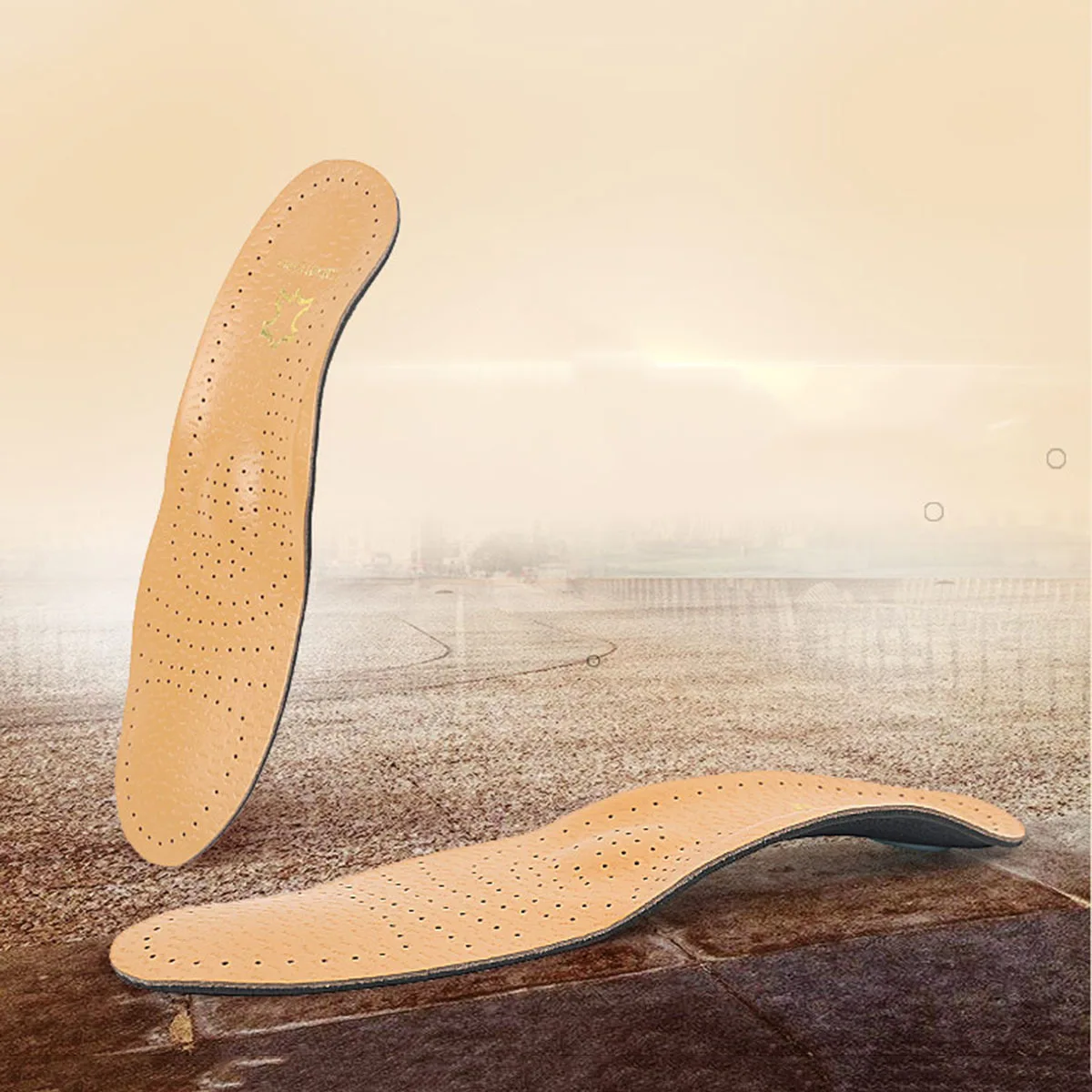 

1 Pair Latex Insoles Sports Arch Support High Cushion Running Training Walking Damping Wear Resistant Elastic Breathable