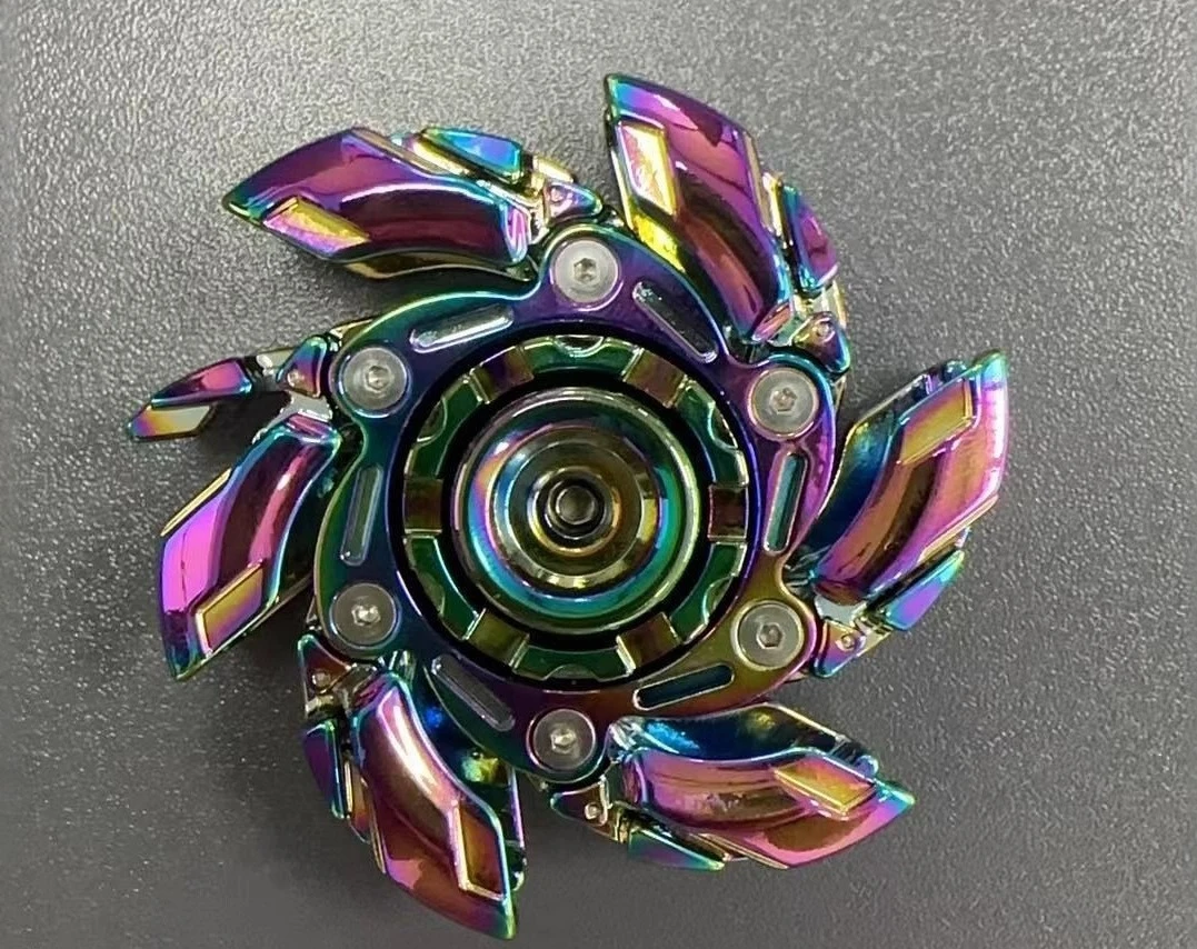 Deformation Mecha Fidget Spinner EDC Hand Spinner Fidget Toys Office Relaxation Fun Fidget Spinning Toy ADHD Tool Idea Gifts