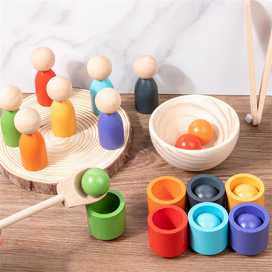 

Montessori Materials Color Sorting Practical Life Materials Montessori Toys 2 Years Fine Motor Skill Learning Activities C66Y