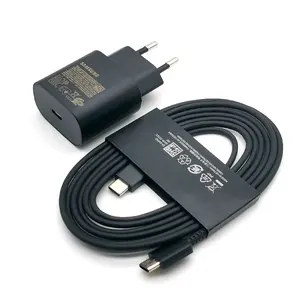 Untuk Pengisi Daya Samsung Adaptor Pengisi Daya Super Cepat 25W Kabel Tipe C 1,8 M untuk Galaxy S20 S21 S22 S23 S24 Ultra Z Lipat Lipat 6 5 4 3 2 6 aksesori ponsel flip penjualan terbaik - №