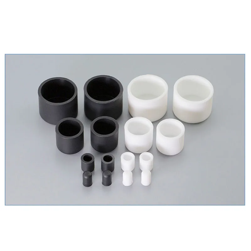 White/Black Silicone Rubber Round Caps Protection Gasket Dust Seal End Cover Caps For Pipe Bolt Furniture 3mm-78.5mm