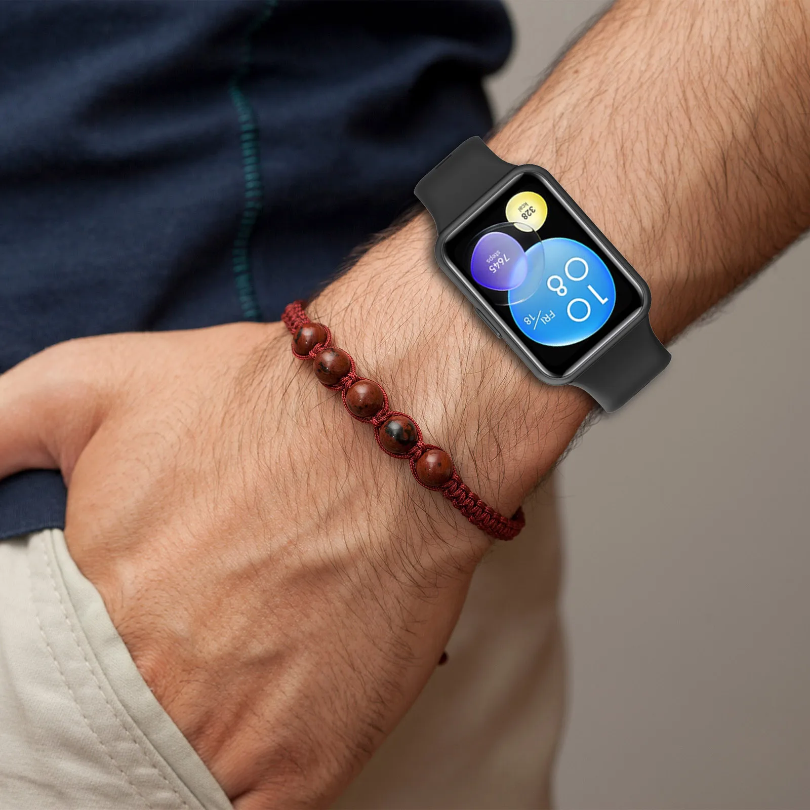 Ремешок силиконовый для Huawei Watch Fit 2, оригинальный сменный Браслет для смарт-часов