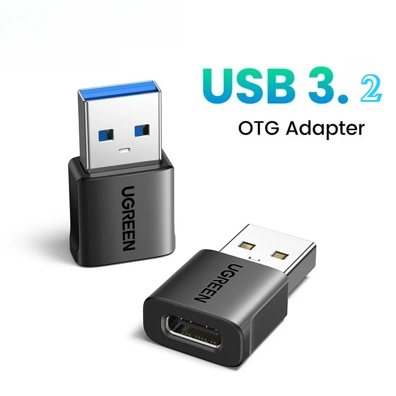 

USB 3.2 Type C OTG Adapter USB A Male to USB C Female Cable Converters