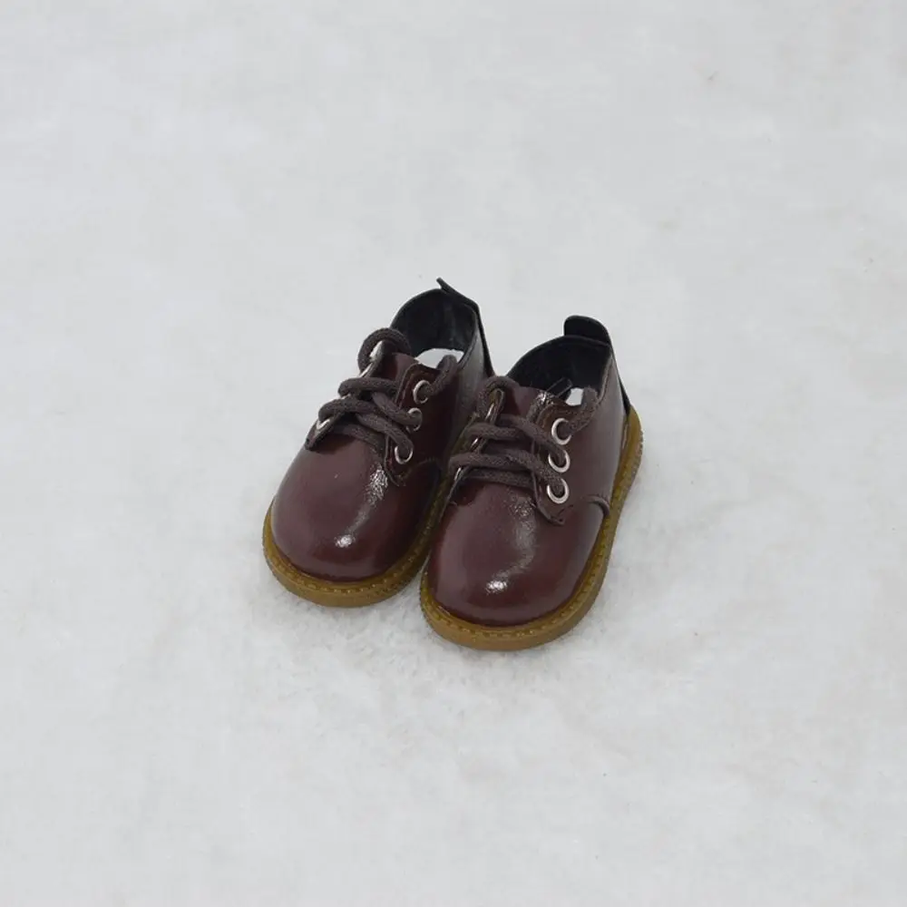 Moda bonito 1/4 sapatos BJD moda sapatos de couro PU acessórios de roupas