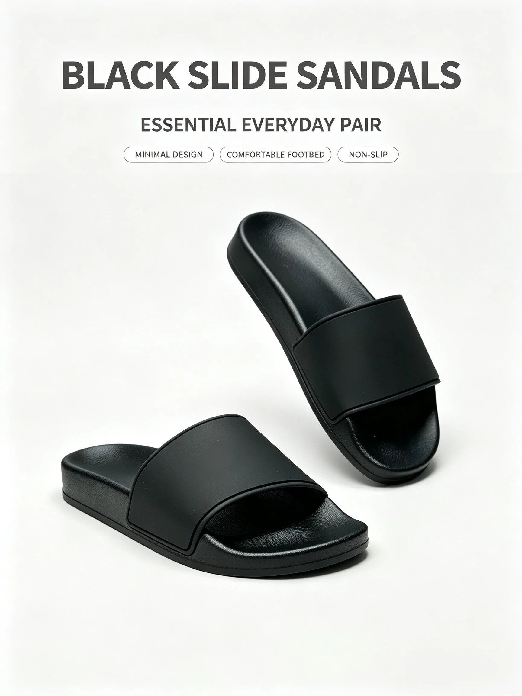 Brand on Sale Stylish Pool Slides Versatile Summer Beach Sandals (Unisex) Non-slip Waterproof, Suitable for Outdoor Wear Gifts