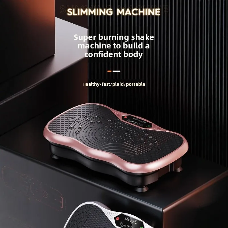Vibration Plate Intelligent Portable Fitness Body Building Machine Wireless Music Fat Shake Full Body Massage Workout Equipment