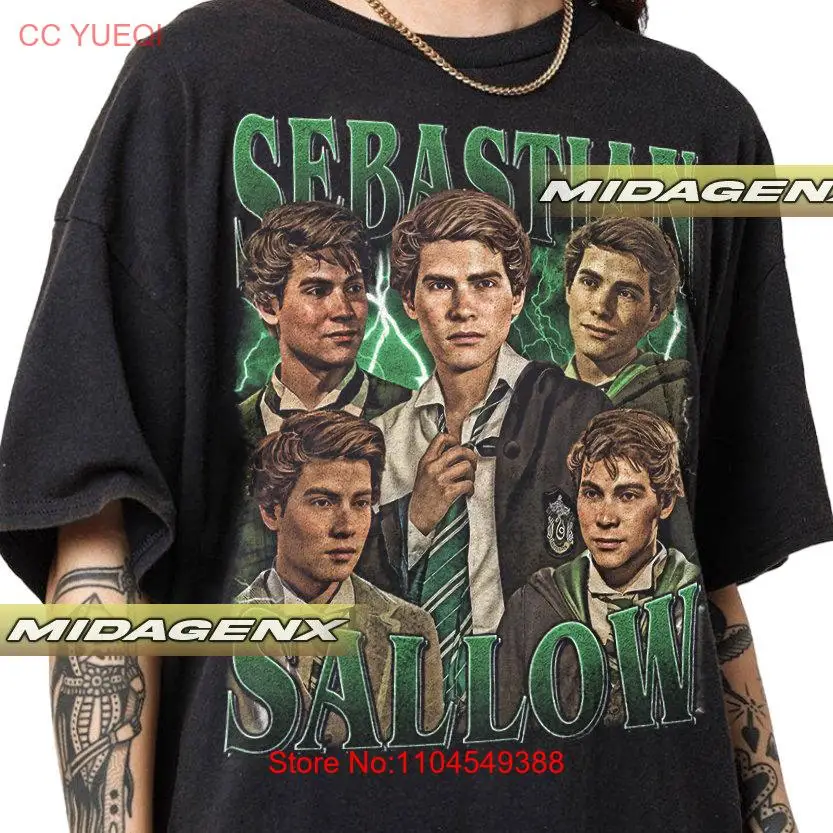 Limited Sebastian Sallow Vintage T Shirt For Women and Man  long or short sleeves