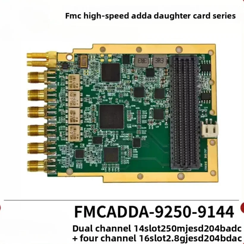 High-speed analog-digital ADDA acquisition JESD204B AD9144 2.8G four-channel AD9250 FMC daughter card
