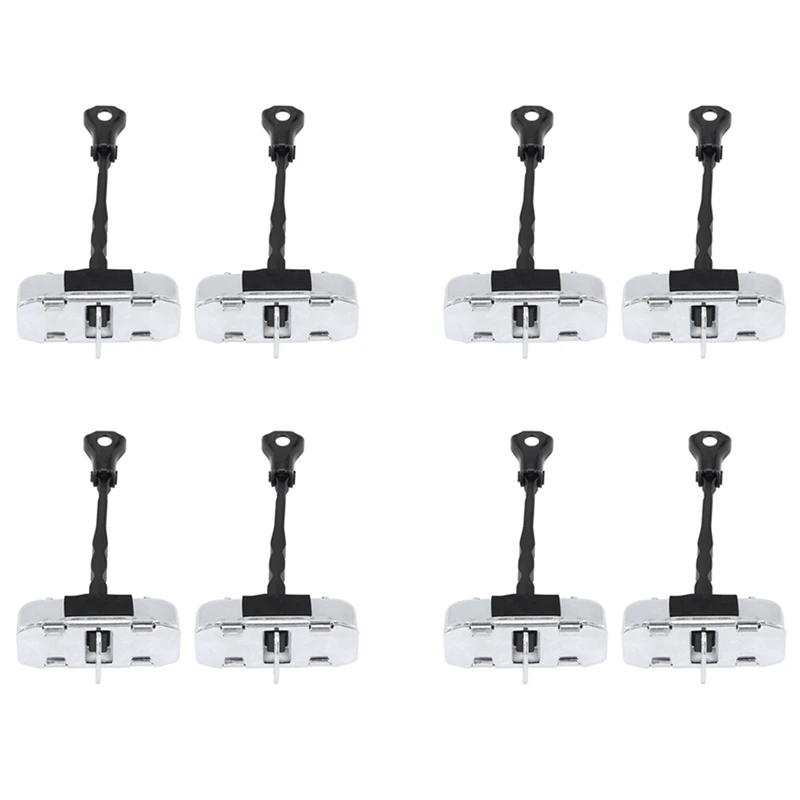 8PCS 68610-02160 Front Door Check Stop Both Sides For TOYOTA COROLLA 1.8L 2.4L 09-13 Door Stay STOP/CHECK Strap Limiter