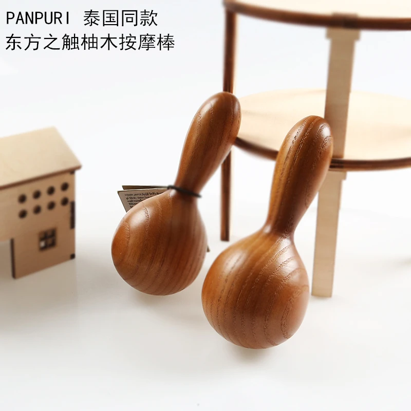 Pounded his body massage massage spa health lamented meridian knock knock back massager wood lamented