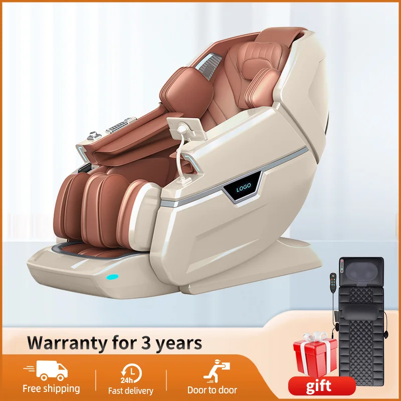 3 Year Warranty 4D SL-Track Zero Gravity full body AirBag Massager Chairs Home 3D Office Chair Luxury Electric Massage Sofa