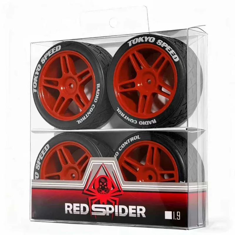 

4pcs 1/10 65mm Hard Drift Tire Tyre Wheel for Tamiya TT01 TT02 XV01 PTG-2 Kyosho HPI HSP RC Drift Car On Road Touring Racing Car