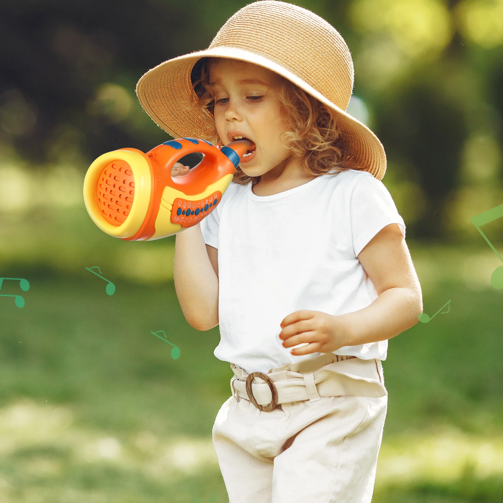 

Animal Rally Call Horn Toy Realistic Sounds Kids Caller Toys Lightweight Loud Sound Simulation Farm Animals Safe Plastic