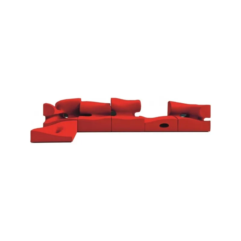 

Italian hollow keel shape splicing sofa