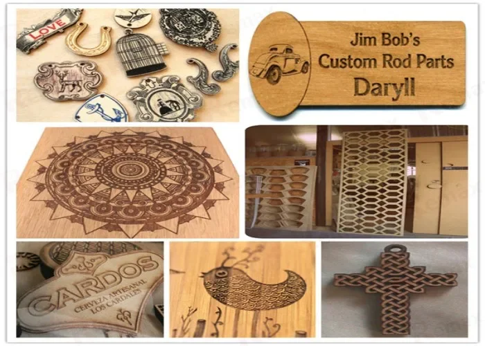 Macchina da taglio 1325 per tessuto acrilico co2 con alimentazione automatica