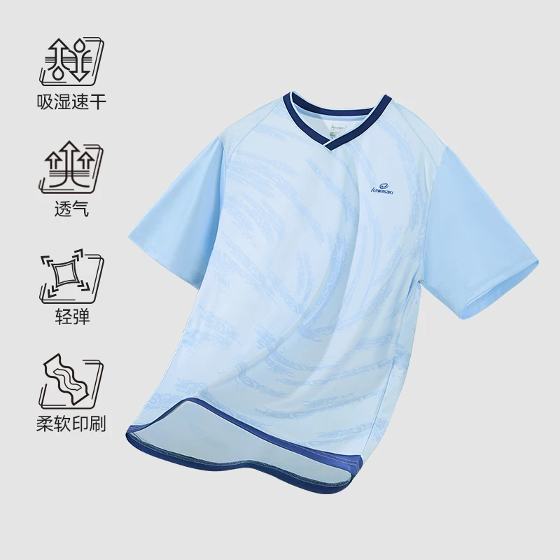 Kawasaki 2025 New T shirt Man Woman K1C02-C2004/C1004 High quality Short Sleeves Women's Gym Sports T-shirt