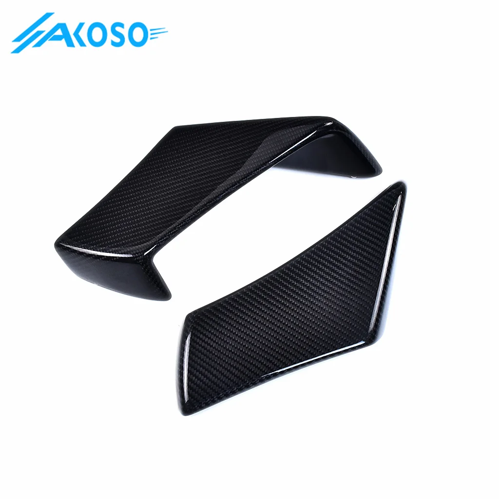 Carbon 3K Real Dry Carbon Fiber Motorcycle Winglets For Aprilia RSV4 2010-2020