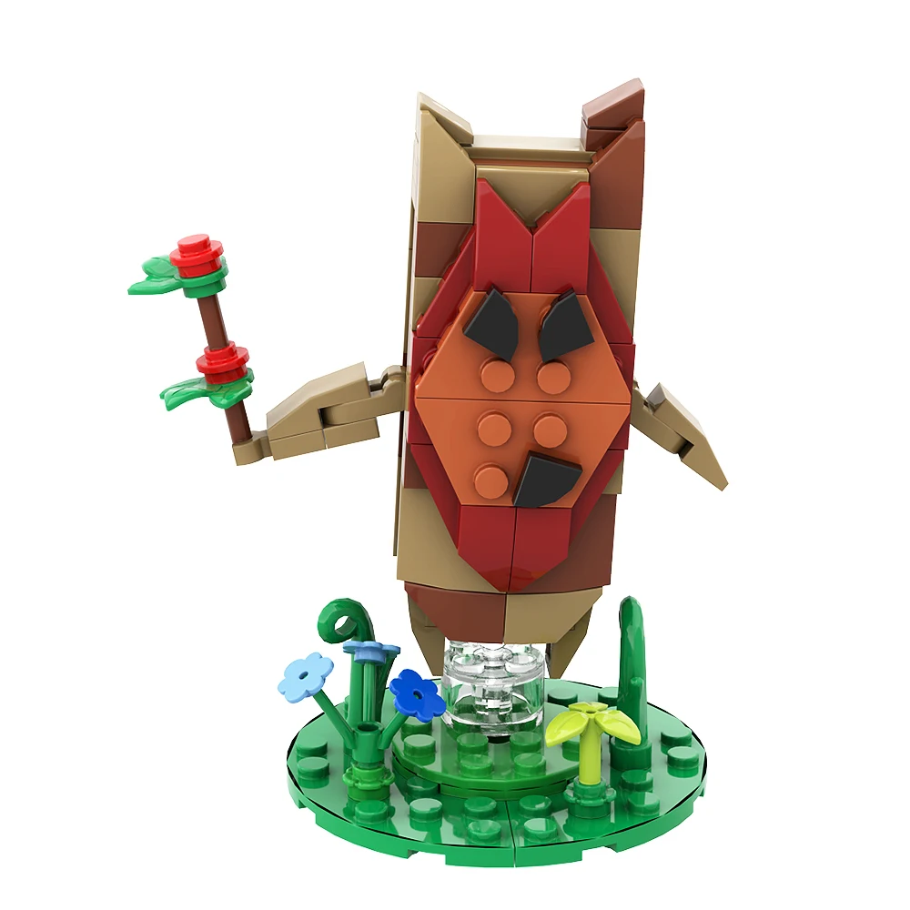 Floresta animal elf respiração selvagem bloco de construção conjunto bonito jogo merch figura ação, personagem criativo modelo brinquedo, ideal para meninos