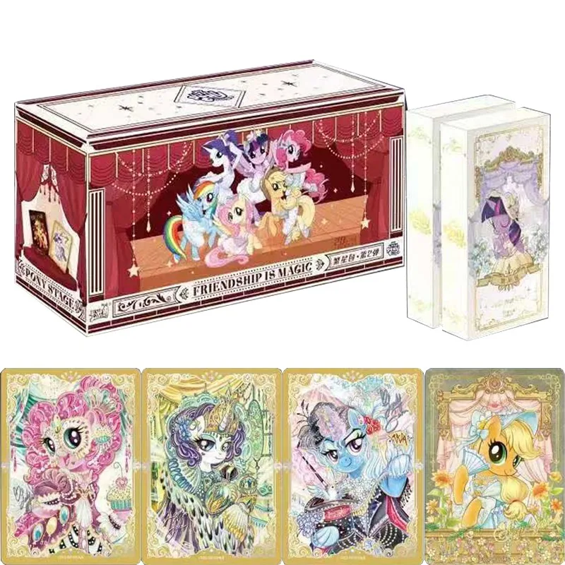 

KAYOU Genuine My Little Pony Card Friendship Is Magic Cards Stars Pack Cute Princess BP AR Anime Collectible Card Toys Gifts