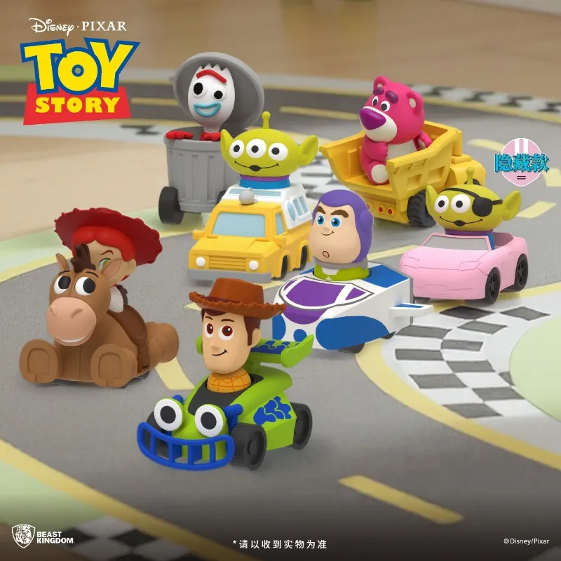 

Disney Anime Toy Story 5 Blind Box Woody Buzz Lightyear Mystery Box Car Toy Ornaments Model Doll Boys and Girls Holiday Gifts