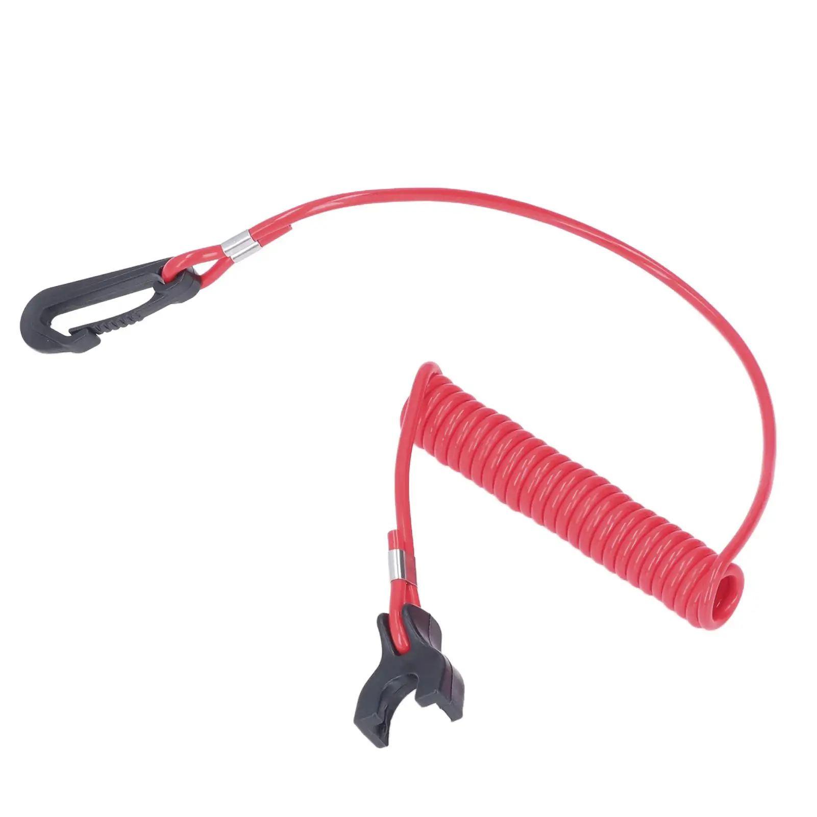 Emergency Stop Switch Lanyard for Johnson Evinrude for OMC Outboard Motors - Red