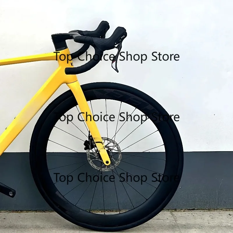 Big Size 61cm Factory Limit Endurance T800 Carbon Fiber Road Bike 24s Full Hydraulic Disc Brake Carbon Fiber Racing Bike