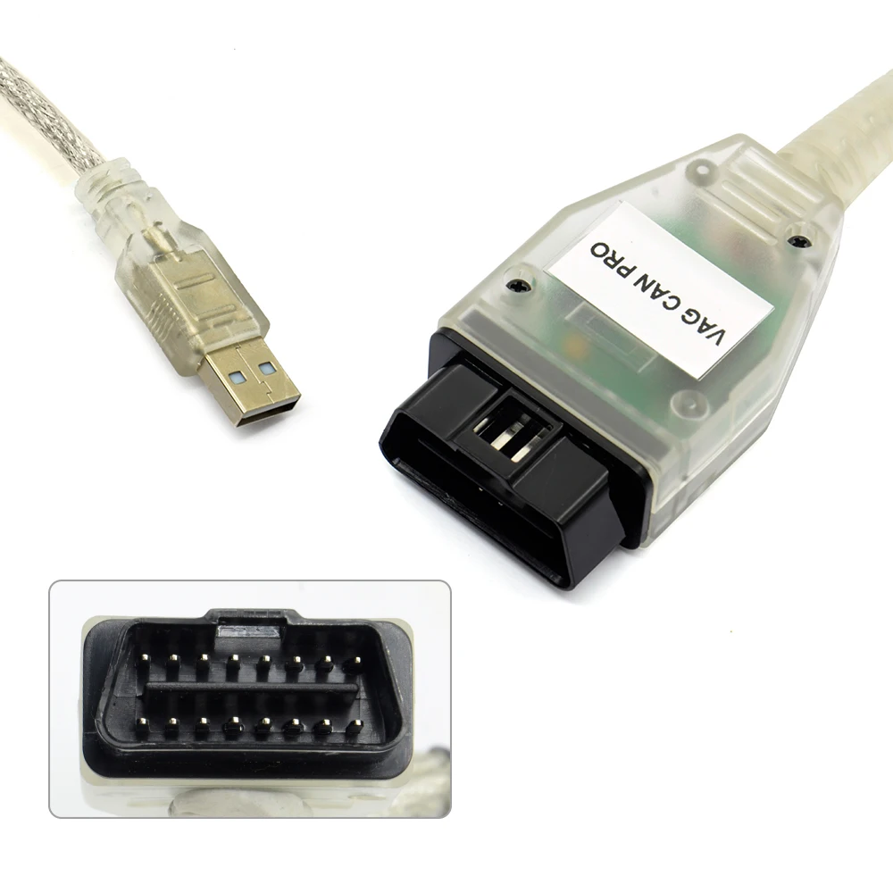 Afbeelding 5: ECU Flash Programmering VAG CAN PRO 5.5.1 VCP Scanner OBD2 Kabel VW Audi Diagnosetool CAN BUS UDS K-line Met/Zonder Dongle Hardware