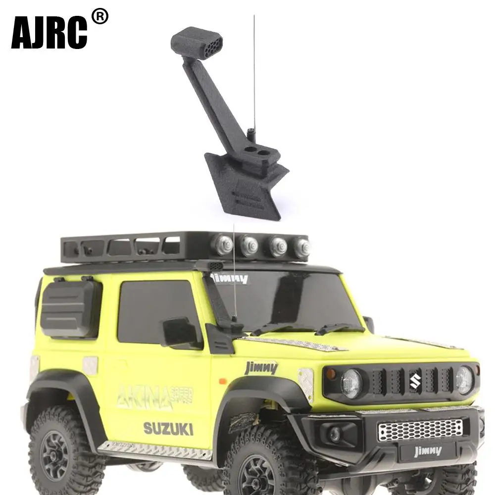 Do 1/16 Xiaomi Suzuki Jimny akcesoria do modernizacji części do modernizacji wąż do brodzenia wysoki wlot powietrza z metalową anteną