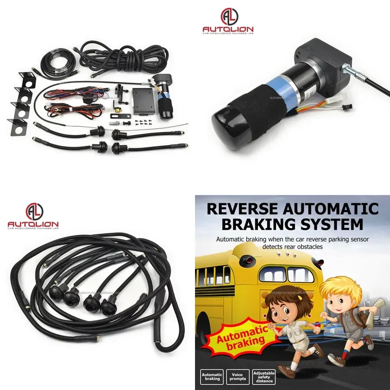 24V Auto Reverse Braking System ADAS Pedestrian Collision Avoidance Reversing Aid