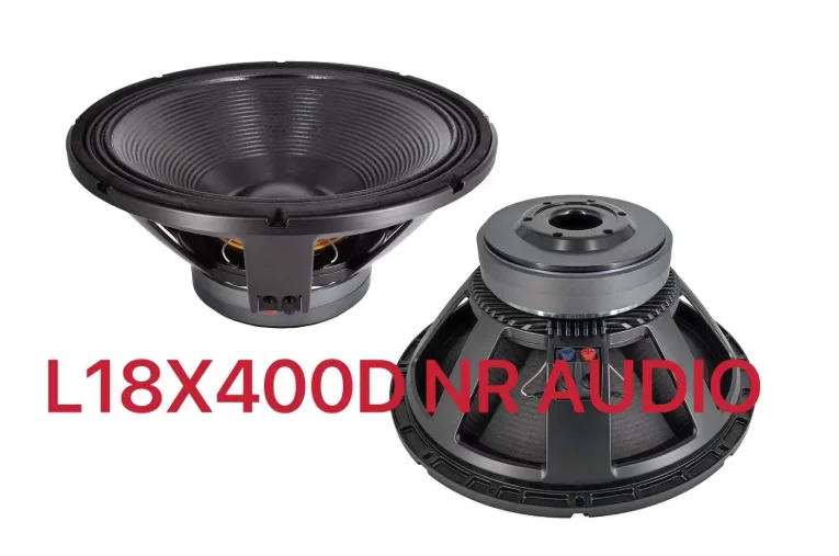 MOQ 8pcs 18inch Subwoofer Speaker L18X400D 1400W RMS 8ohm Active Passive Double Magnet Metal Shell For Stage Audio