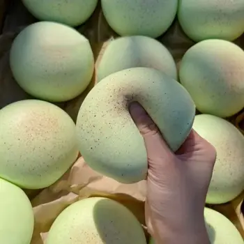 Taro JxSqueeze à rebond lent, jouet de pétrissage PU, simulation JxSqueeze, dessin animé 3D, jeu de nourriture, jouet Fidget, blagues pratiques