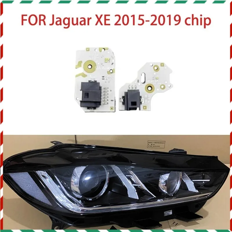 White Light DRL Board For Jaguar XE 2015-2019 Car Headlights DRL Chip Ballast Circuit Board Light Source Board fittings New