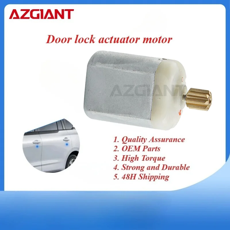 

8 teeth 12VDC AZGIANT 20262 3H5265 Car door lock motor for Alfa Romeo Giulia 952/Stelvio/159 New replacement OEM Motor Actuator