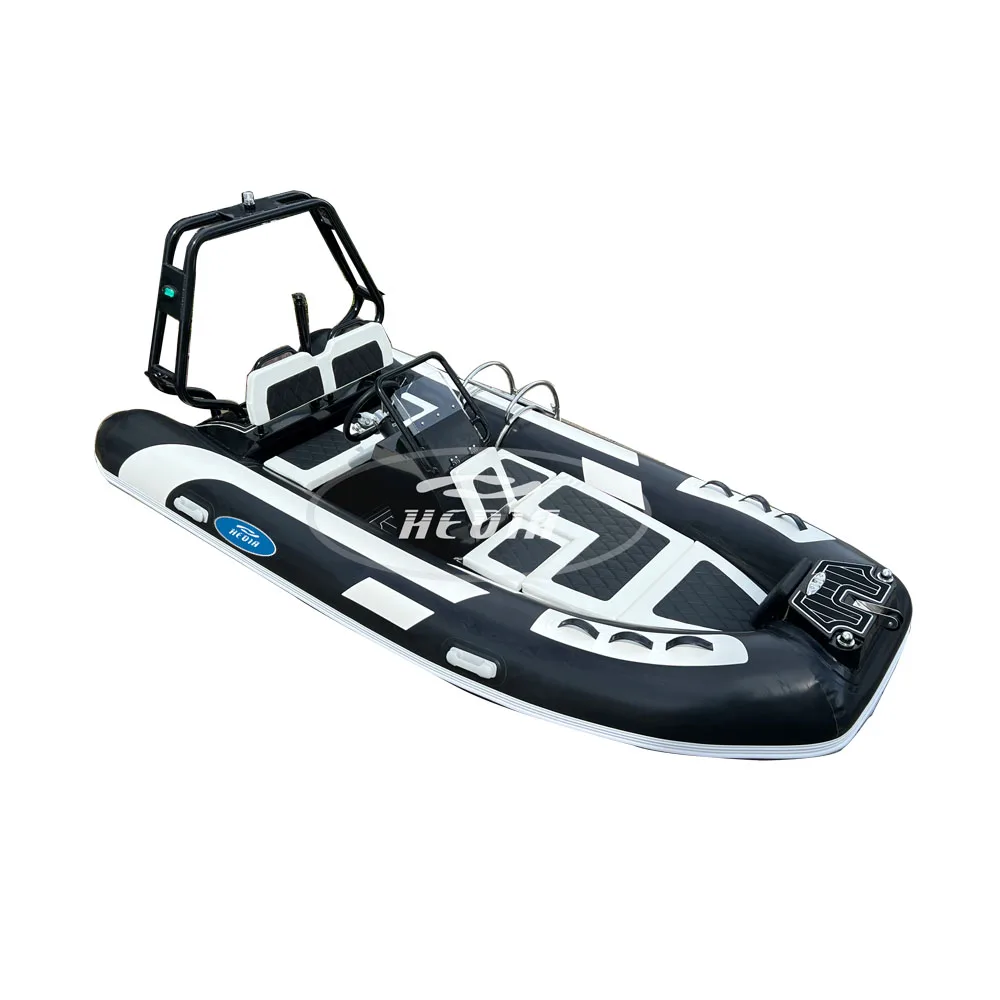 High-end Boat Inflatable Rigid Hull (Rhib) 4m Barco De Pesca De Aluminio 12 Pies