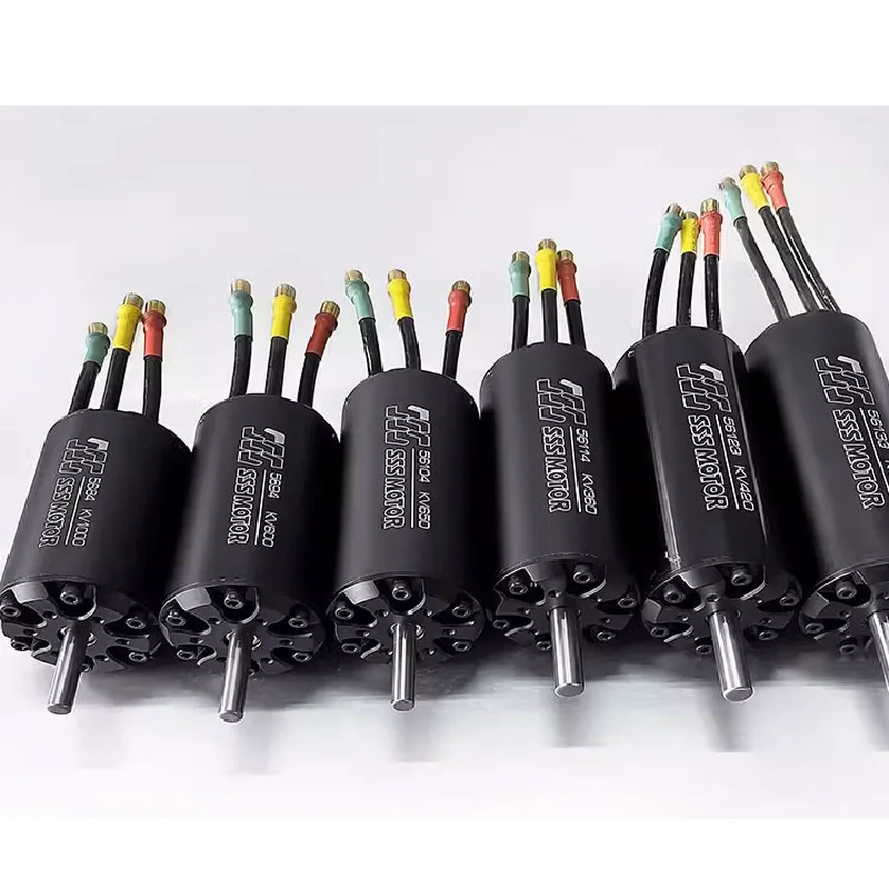 SSS 56-V2 Brushless Inrunner Motor 5684 5694 56104 56123 V2 RC Boat High Power 6 Pole Model Boat Motor