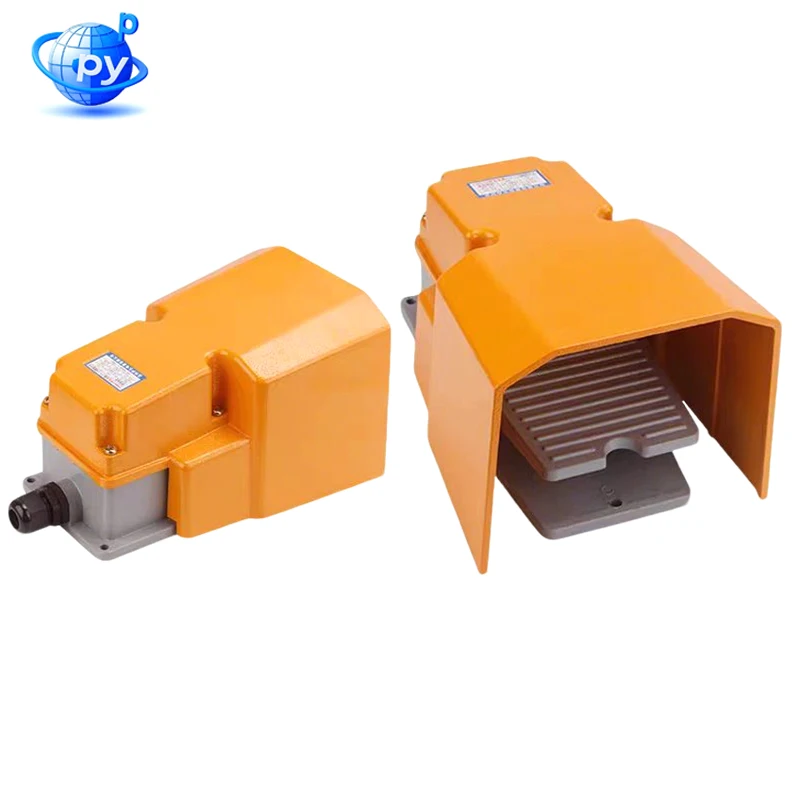 

Промышленная педаль ножного переключателя, алюминиевая сверхмощная LTH-1/6 с серебряными контактами, аварийный сброс, контроль мощности для станков с ЧПУ