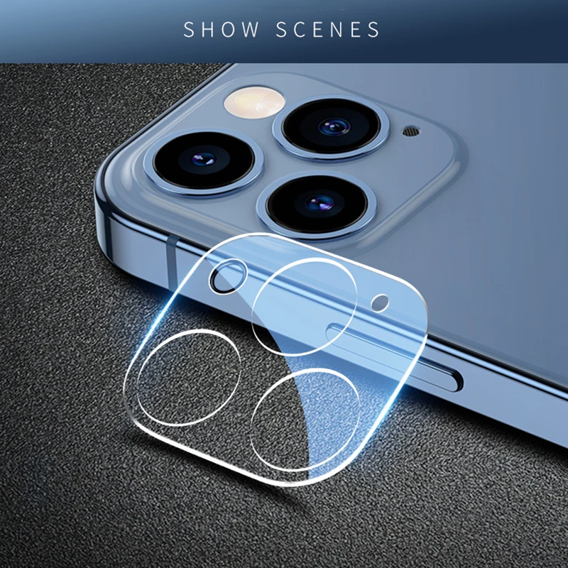 4Pcs 3D HD Back Camera Glass Protectors for iPhone 14 13 11 12 Pro Max 13 12 Mini 14 Plus Full Cover Lens Protective Glass Film