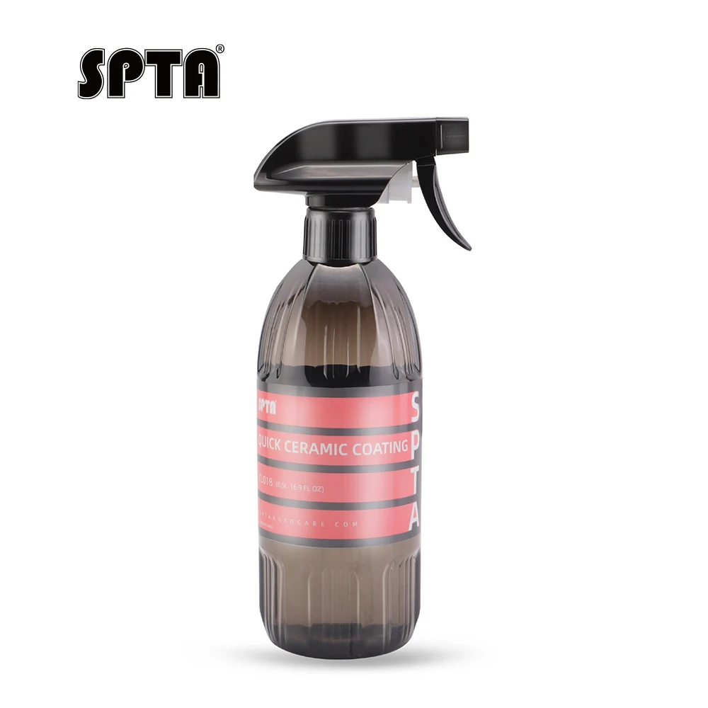 SPTA CL018 Quick Ceramic Coating high Protection Quick Coating Spray, Fast Car Shine Dirt Resistance Forming a Protective Layer