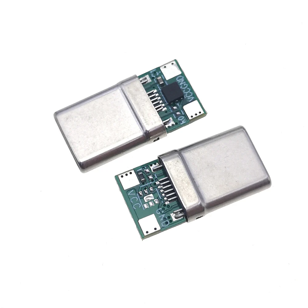 

6pin IC board USB 3.1 TYPE-C Male Connector Soldering Data line parts For Notebook PD60W/100W 5A current high power Charge Cable