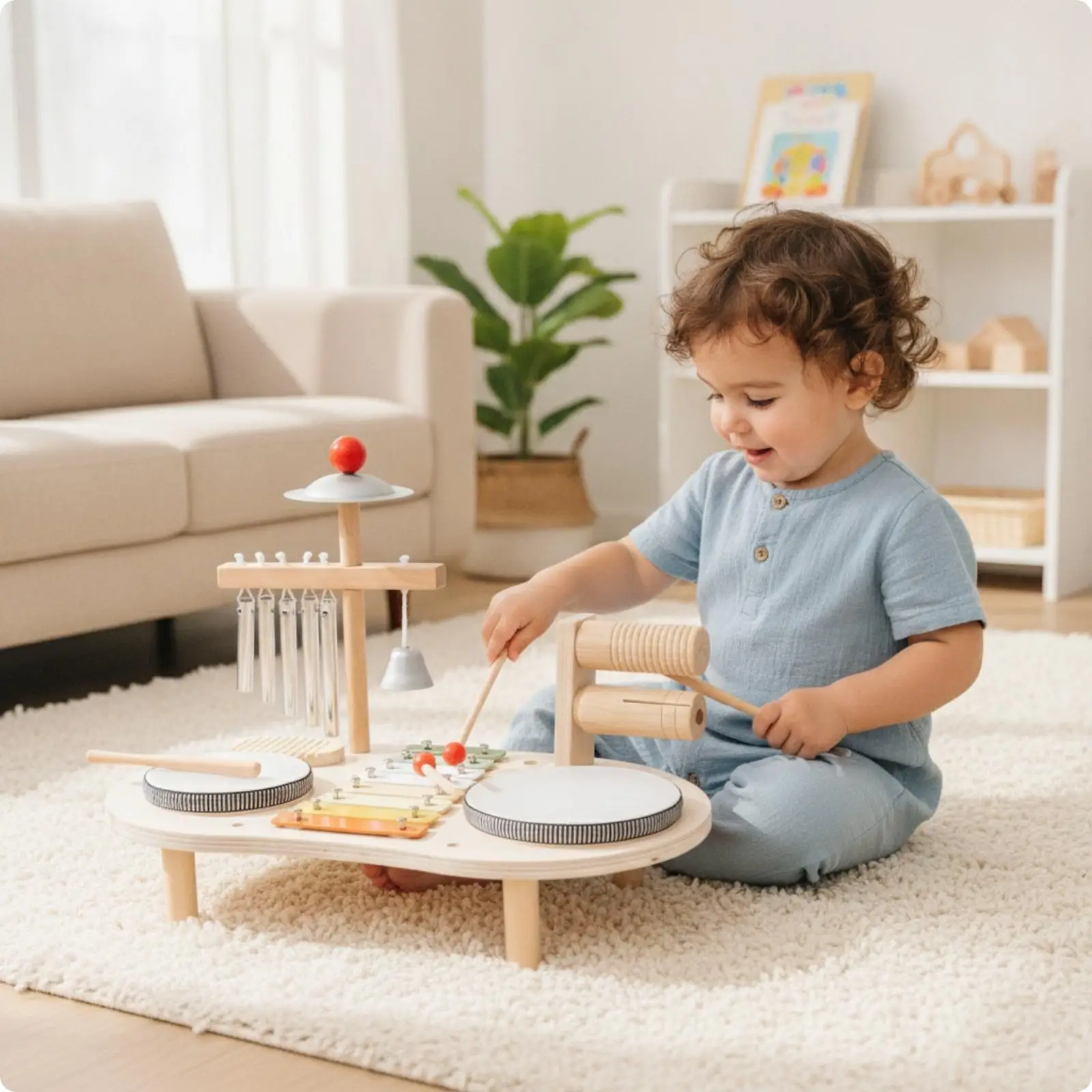 percussion-station-developmental-percussion-toy-with-xylophone-drum-sensory-wooden-activity-center-for-young-children