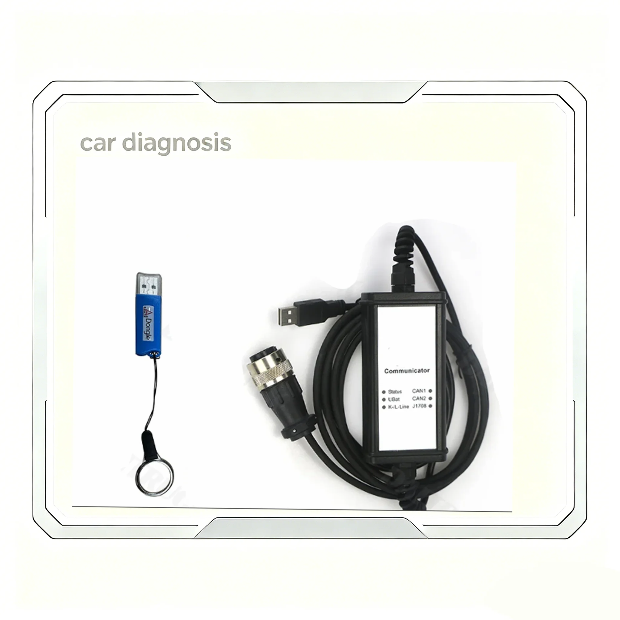 diagnostic and programming tool used for Deutz controllers +usb blue donlge serdia 4.0 communicator k-line EMR6