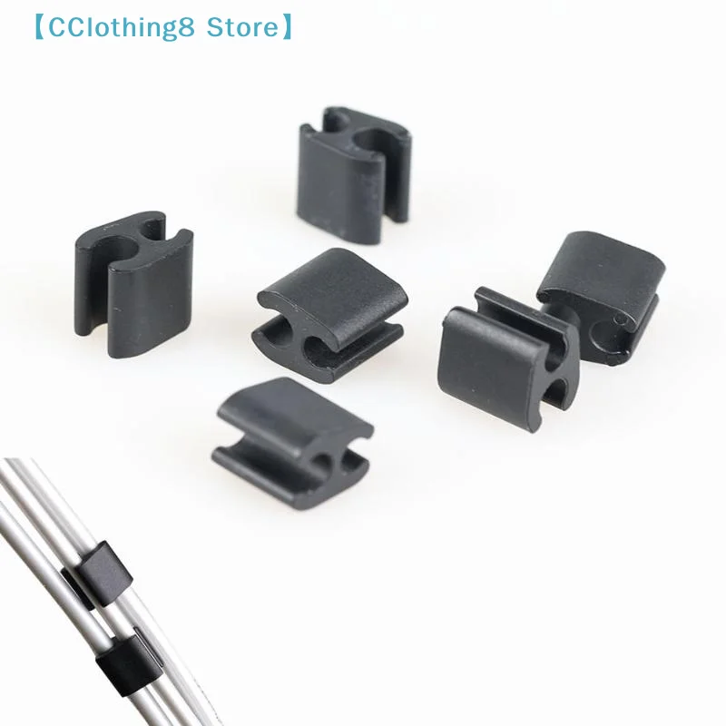 6Pcs Folding Bike Fixing And Organizing Device Nylon Opening U-shaped Shift Cable Management Clip Cycling Accessories【AliS8】