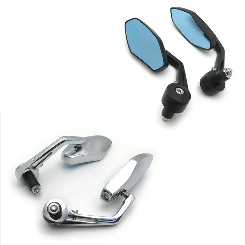 

Motorcycle 22mm/25mm Diameter Handles Polygon Mirrors for Honda/Suzuki/Kawasaki/Yamaha