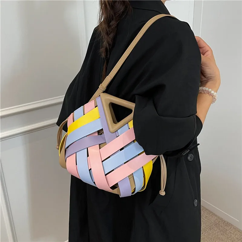 حقيبة كروس متعددة الأغراض للسفر والمكتب للاستخدام اليومي من مادة جلد الغزال الصناعي واسعة وخفيفة الوزن ومتينة #5