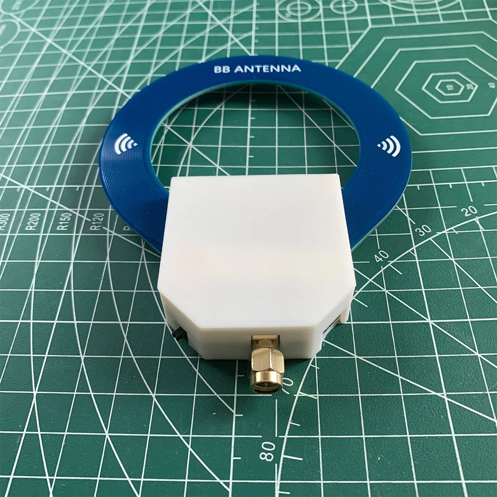 9.9KHz-181MHz Portable MW SW Loop Antenna Small Ring BB Antenna Mini Loop Antenna for Malachite SDR Receiver TEF6686 Receiver