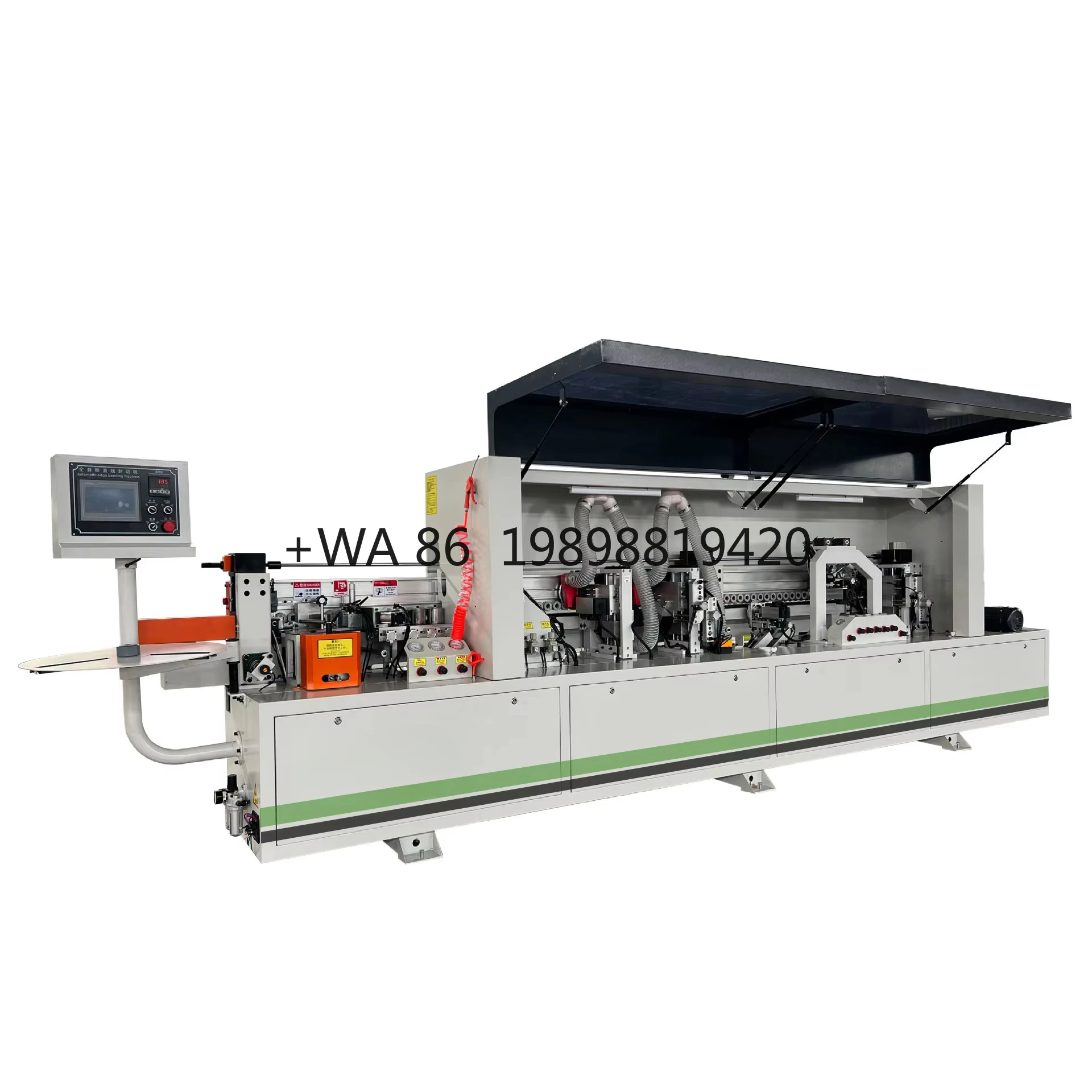 Banding Machine With Corner TrimmingBander Full Automatic Multi Functions Pvc Board